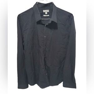 Calvin Klein Black Dress Shirt